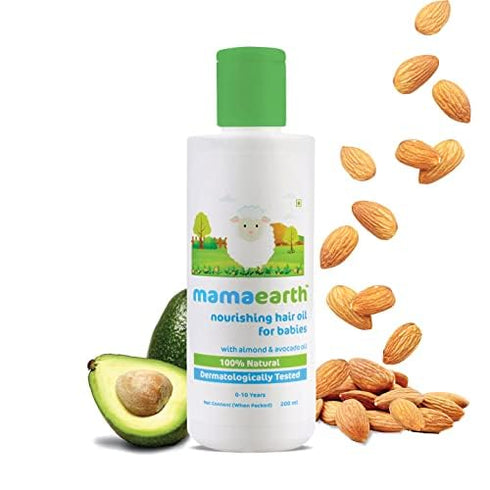 Mamaearth Nourishing Baby Hair Oil